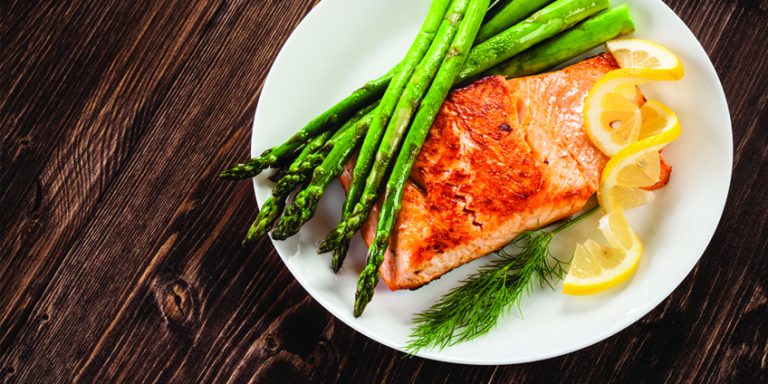 Paleo Baked Lemon-Dill Salmon