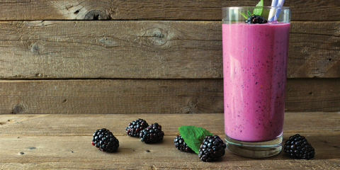 Anti-Inflammatory Blackberry Shake