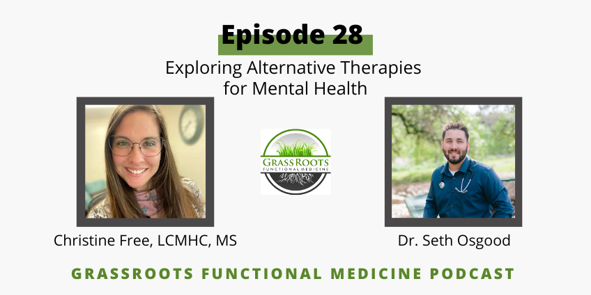 Episode 28: Exploring Alternative Therapies for Mental Health with Christine Free, LCMHC, MS